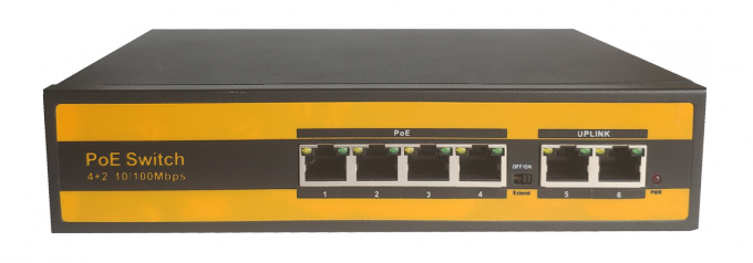 IP 사진기 IEEE 802.3af/at를 위한 4 항구를 가진 이더네트 스위치에 빠른 힘