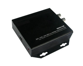 중국 휴대용 SD/HDMI 항구를 가진 HD 광섬유 송수신기 12V DC 지원 1080P 공장